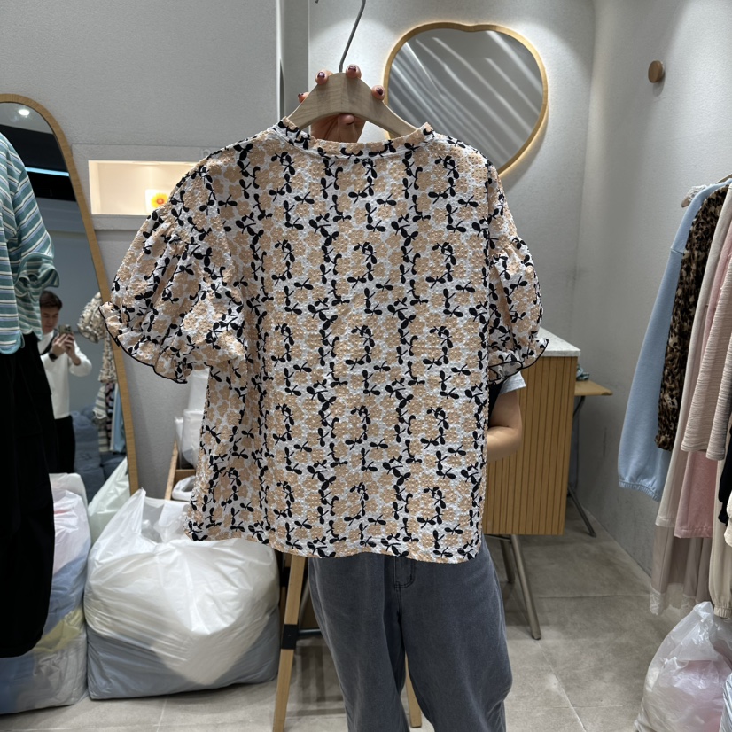 NEAR韓國東大門直郵女裝新款時尚職業推薦26春夏熱賣休閑T恤NEART恤