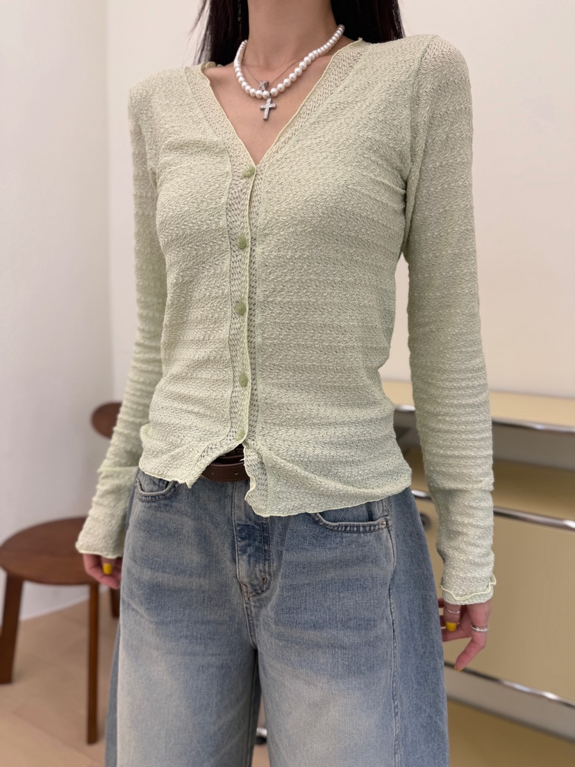 LUMIPLE韓國直郵實拍女士新款推薦人氣休閑26春夏熱賣針織衫LUMIPLE針織衫