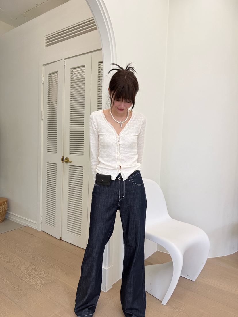 LUMIPLE韓國直郵實拍女士新款推薦人氣休閑26春夏熱賣針織衫LUMIPLE針織衫