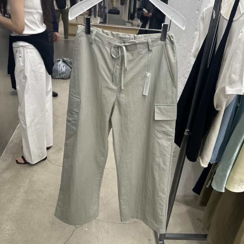 HELVETICA韓國東大門代購女裝新品26春夏職業人氣熱賣休閑褲HELVETICA休閑褲圖色3