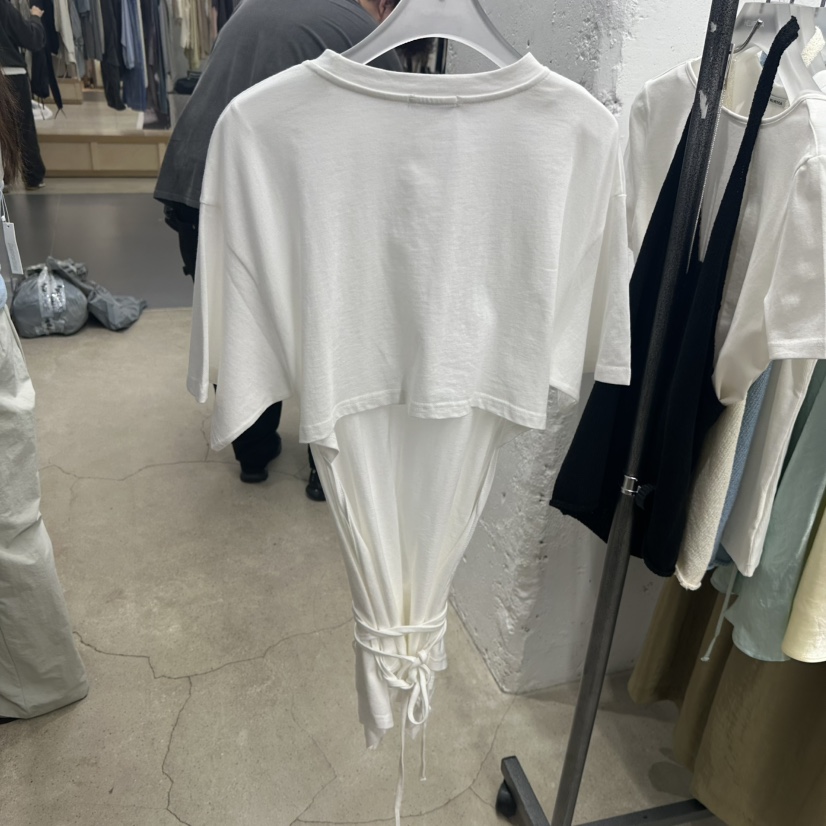 HELVETICA韓國直郵女士新品休閑26春夏職業時尚推薦人氣T恤HELVETICAT恤