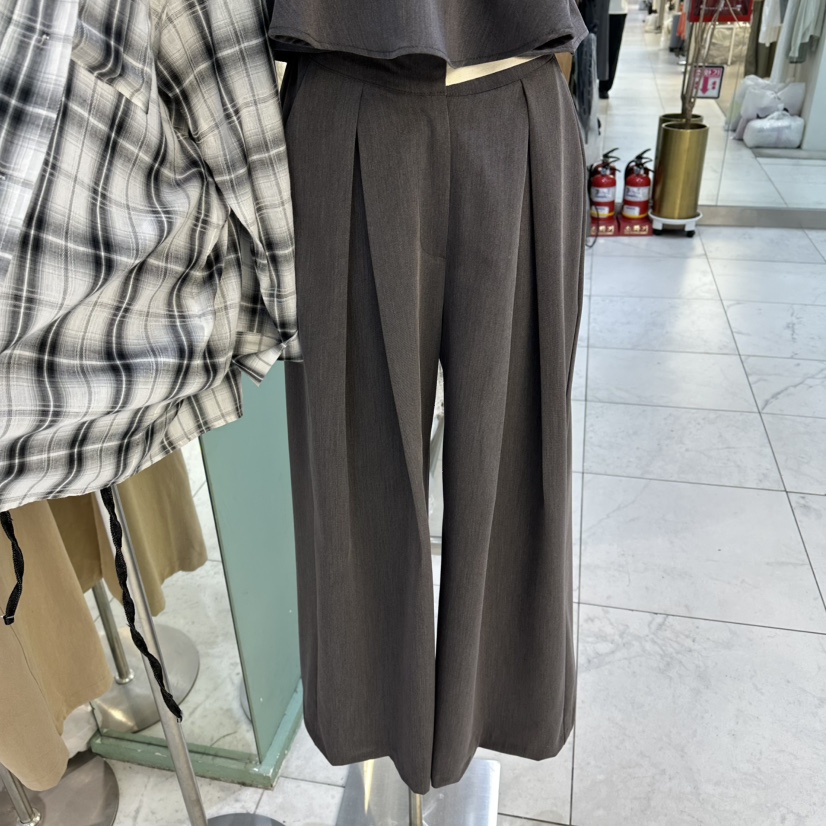 ROMANTIC NEWYORK韓國直郵實拍女裝新品26春夏職業休閑褲ROMANTIC NEWYORK休閑褲圖色2