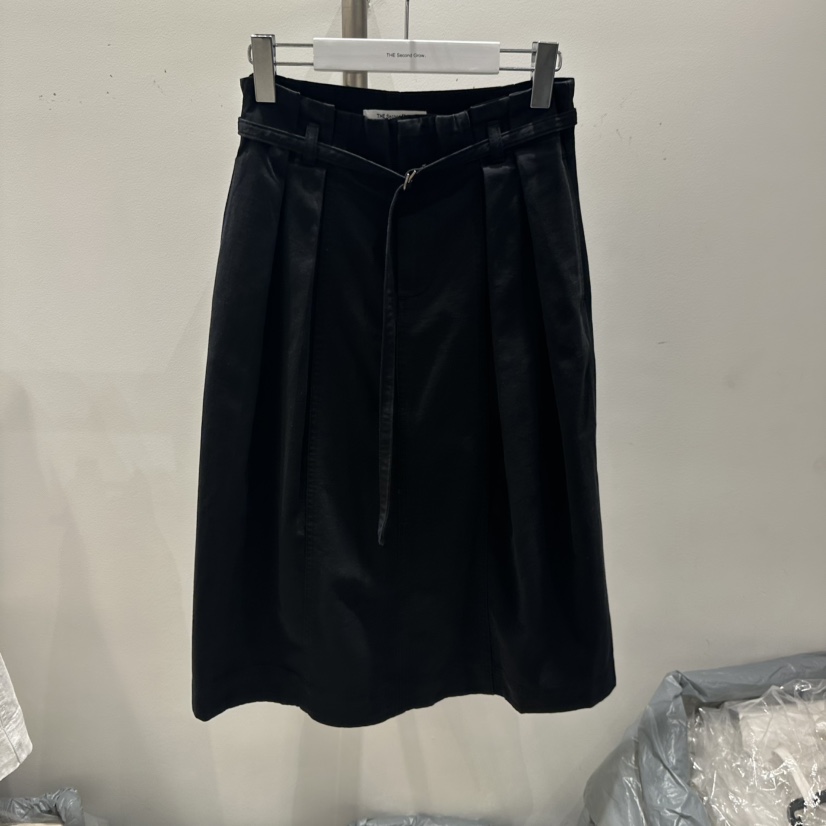 THE SECOND GROW/QUEENSRABBIT韓國代購女裝新款熱賣半身裙中短裙含腰帶THE SECOND GROW/QUEENSRABBIT半身裙/中短裙圖色2