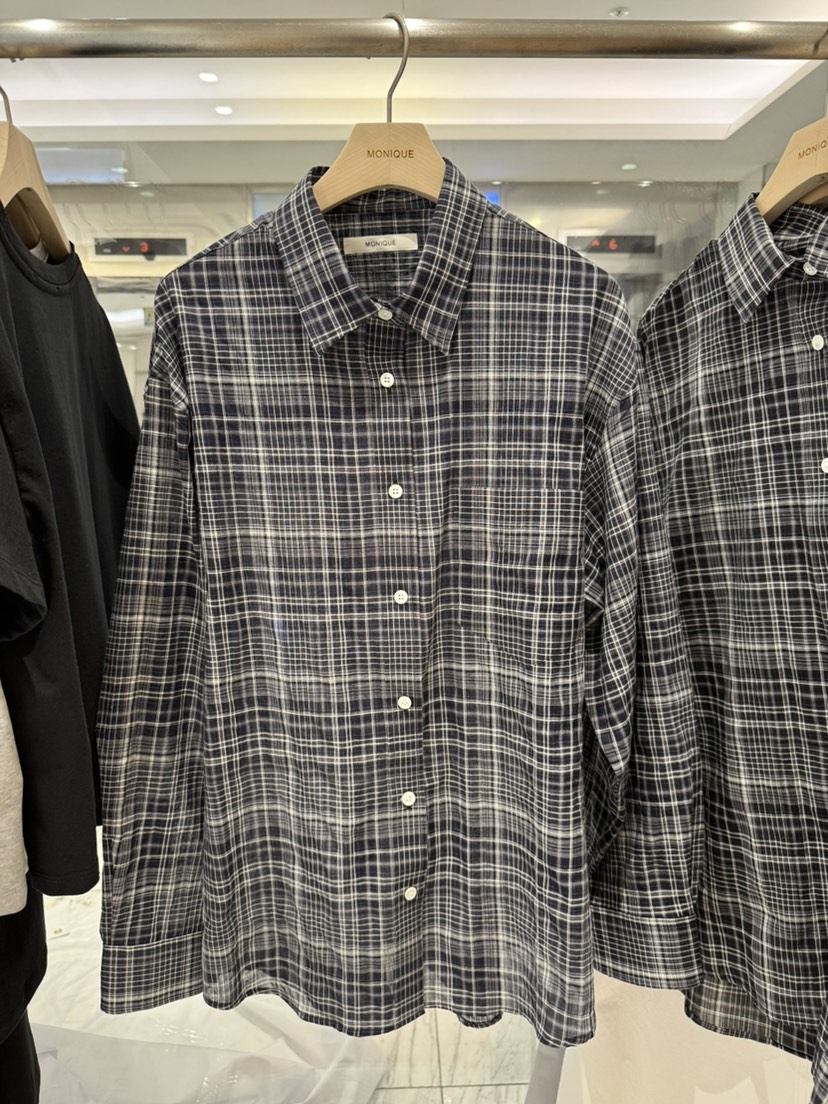 MONIQUE韓國東大門代購女裝新款人氣休閑熱賣26春夏襯衫蕾絲衫MONIQUE襯衫/蕾絲衫圖色1