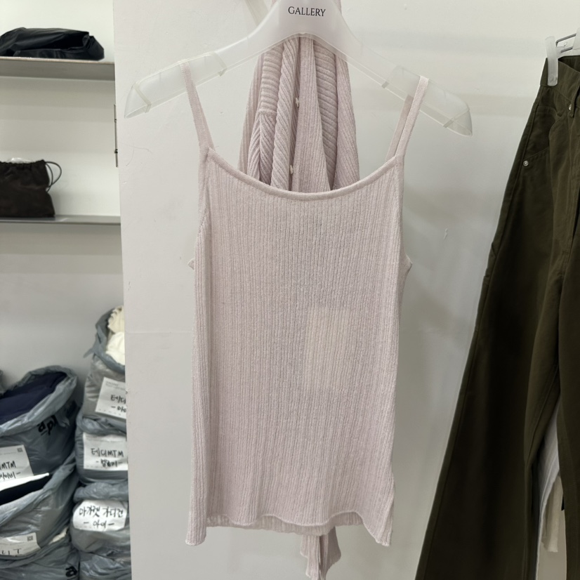 GALLERY-P韓國東大門代購女裝新款推薦休閑人氣吊帶背心GALLERY-P吊帶/背心圖色1