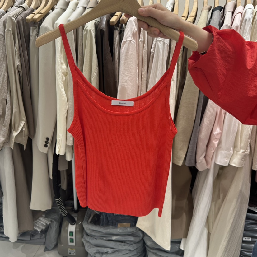 BLUEI-D/N SHARP韓國代購女裝新款時尚休閑推薦吊帶背心Blue i-d/N SHARP吊帶/背心圖色1