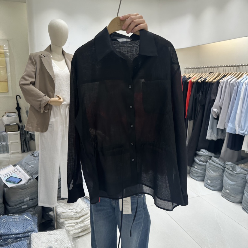 BLUEI-D/N SHARP韓國直郵實拍女士新款休閑夾克不含內搭Blue i-d/N SHARP夾克圖色2