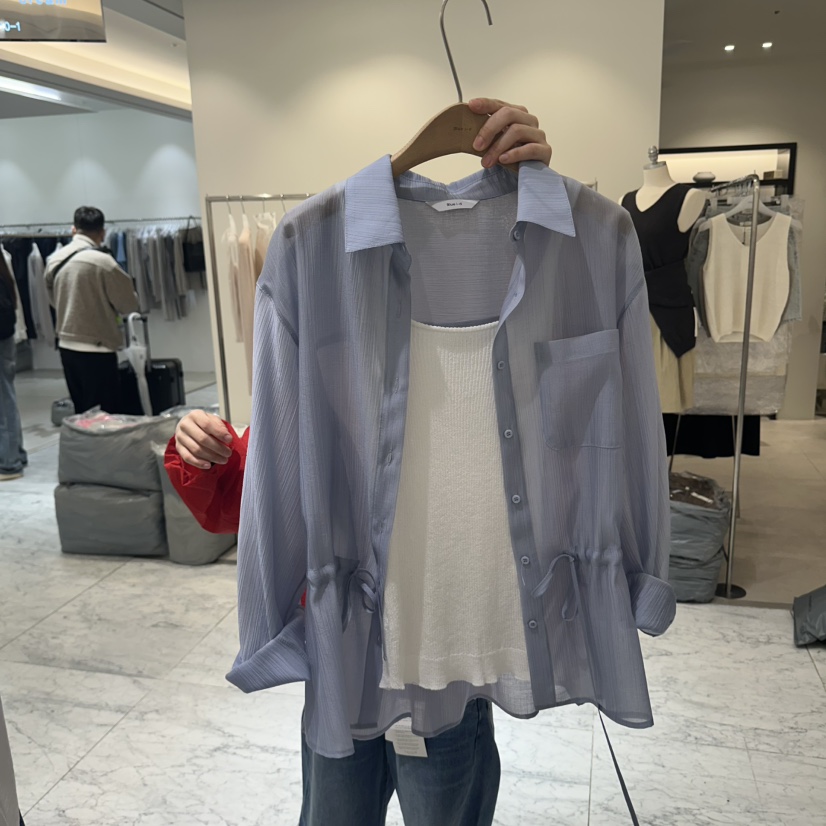 BLUEI-D/N SHARP韓國直郵實拍女士新款休閑夾克不含內搭Blue i-d/N SHARP夾克圖色4