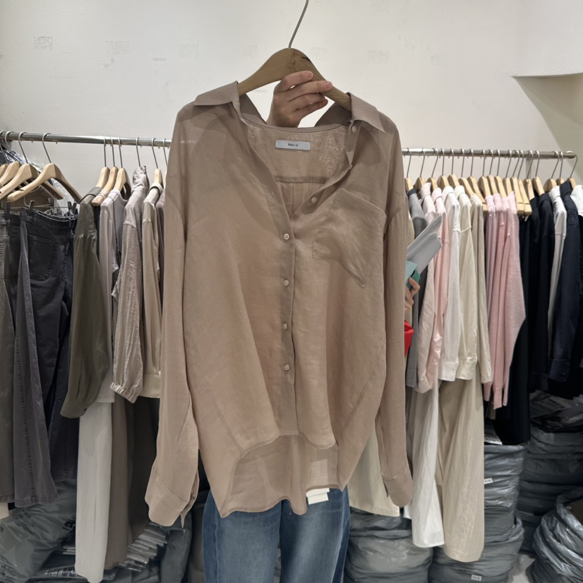 BLUEI-D/N SHARP韓國東大門代購女裝新款職業襯衫蕾絲衫Blue i-d/N SHARP襯衫/蕾絲衫圖色3