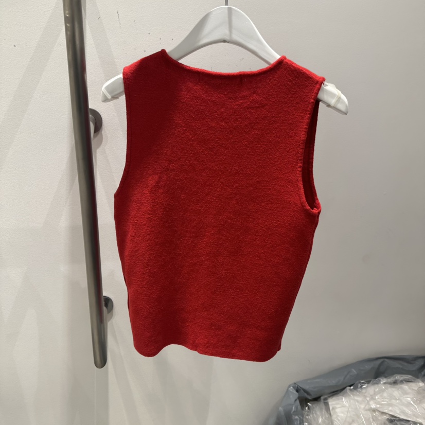 THE SECOND GROW/QUEENSRABBIT韓國代購女士新品休閑吊帶背心紐扣THE SECOND GROW/QUEENSRABBIT吊帶/背心