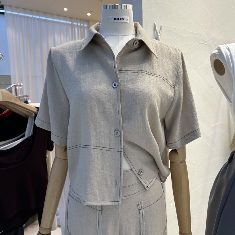 BOLD韓國東大門直郵女裝新品職業26春夏人氣熱賣襯衫蕾絲衫BOLD襯衫/蕾絲衫圖色3