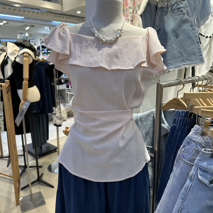 BELITA韓國東大門直郵女士新品職業休閑襯衫蕾絲衫不含項鏈BELITA襯衫/蕾絲衫圖色1