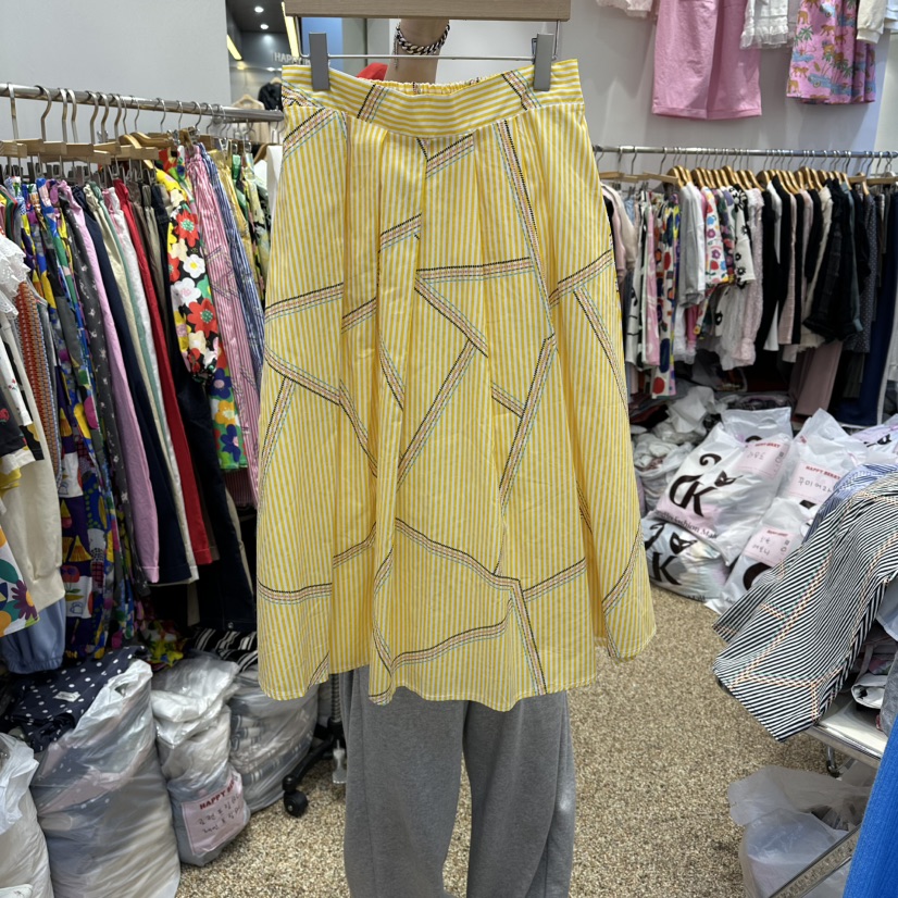 HAPPYBERRY韓國直郵實拍女裝新款推薦人氣休閑半身裙中短裙HAPPYBERRY半身裙/中短裙圖色1