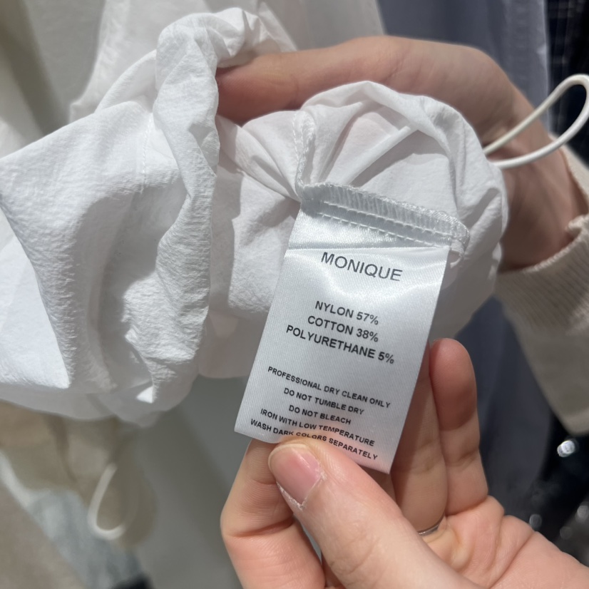 MONIQUE韓國東大門直郵女士新品熱賣時尚人氣26春夏襯衫蕾絲衫MONIQUE襯衫/蕾絲衫