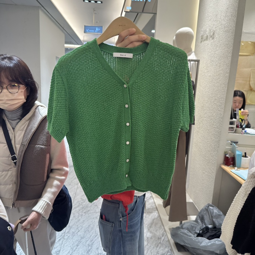 BLUEI-D/N SHARP韓國代購女士新款熱賣推薦人氣針織衫Blue i-d/N SHARP針織衫圖色2