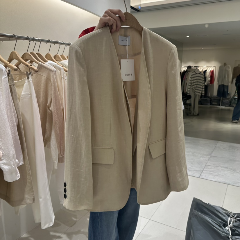 BLUEI-D/N SHARP韓國直郵女裝新品休閑熱賣推薦時尚夾克Blue i-d/N SHARP夾克圖色1