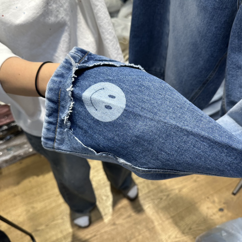 YESFREE韓國直郵女裝新品時尚熱賣推薦休閑職業26春夏牛仔褲YESFREE牛仔褲