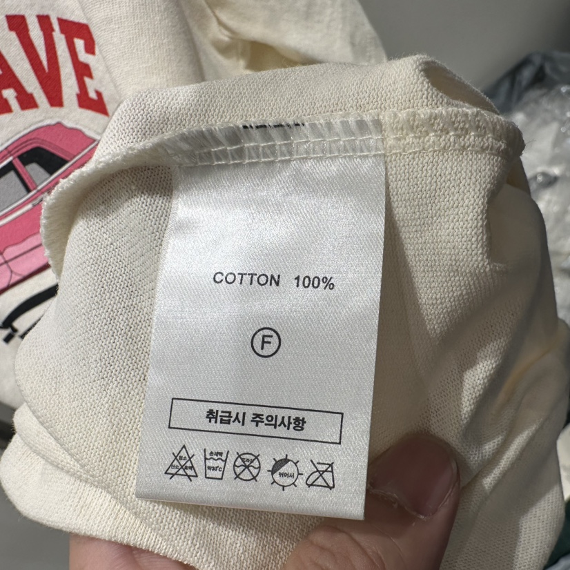 THE SECOND GROW/QUEENSRABBIT韓國直郵實拍女士新品熱賣T恤復古THE SECOND GROW/QUEENSRABBITT恤