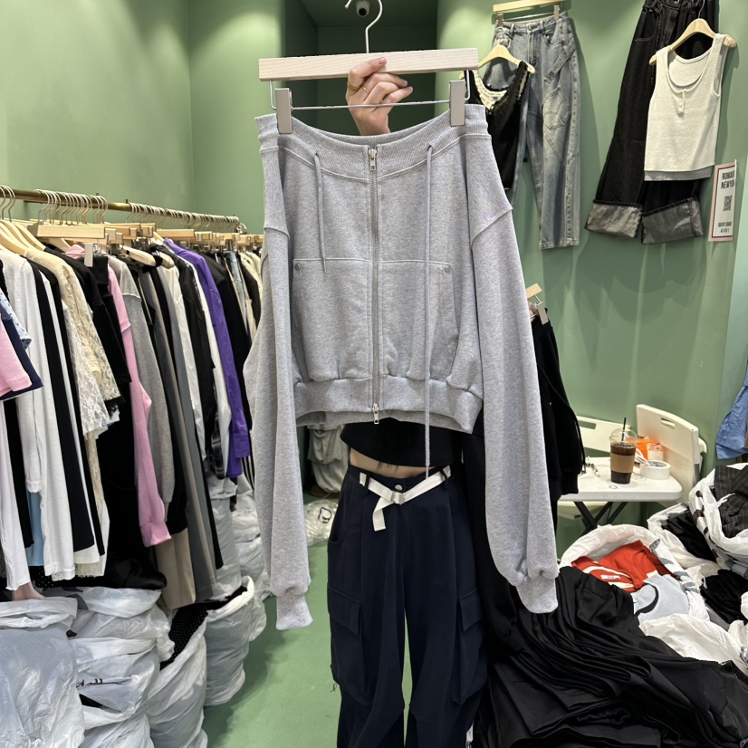 ROMANTIC NEWYORK韓國直郵實拍女裝新款休閑熱賣時尚夾克ROMANTIC NEWYORK夾克圖色2