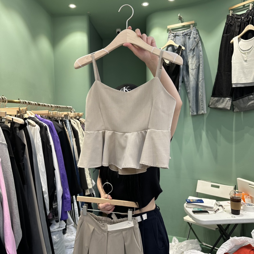 ROMANTIC NEWYORK韓國代購女士新款職業26春夏熱賣吊帶背心ROMANTIC NEWYORK吊帶/背心圖色1