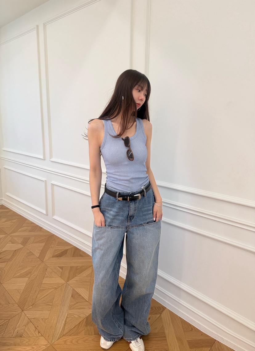 LUMIPLE韓國代購女裝新品人氣熱賣26春夏時尚職業吊帶背心LUMIPLE吊帶/背心