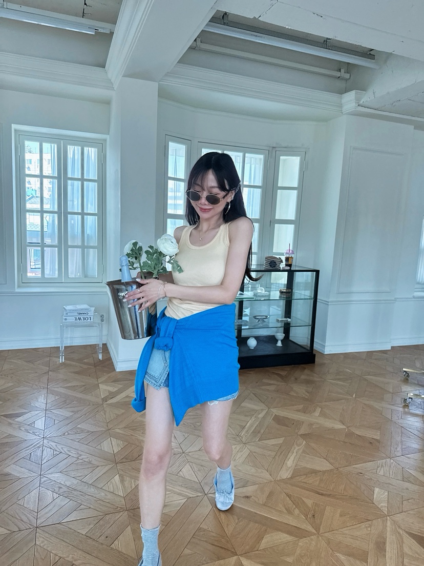 LUMIPLE韓國代購女裝新品人氣熱賣26春夏時尚職業吊帶背心LUMIPLE吊帶/背心