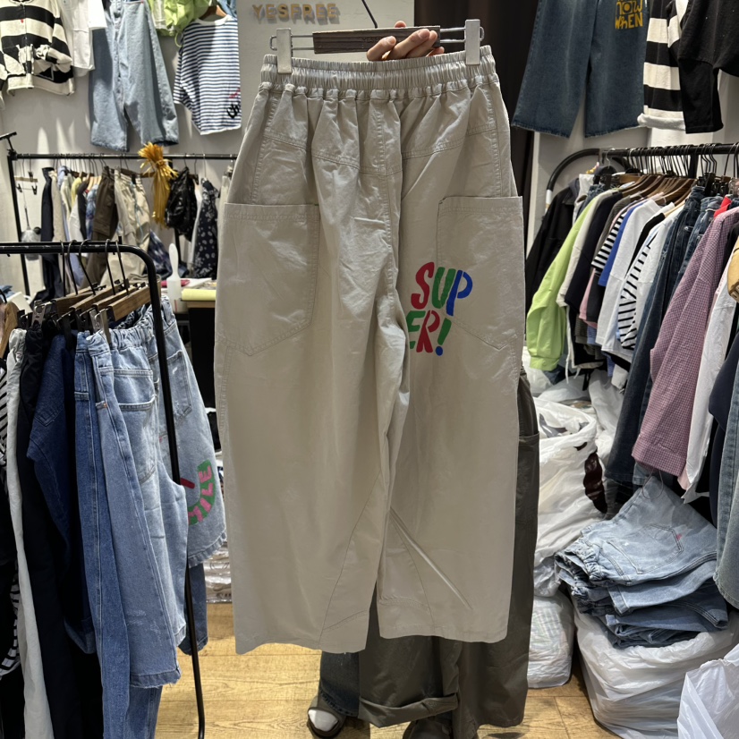 YESFREE韓國直郵女士新品26春夏人氣休閑時尚推薦休閑褲棉YESFREE休閑褲