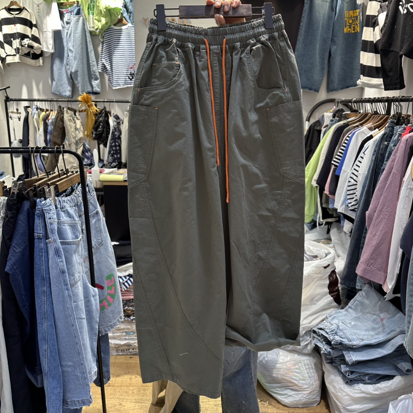 YESFREE韓國直郵女士新品26春夏人氣休閑時尚推薦休閑褲棉YESFREE休閑褲圖色2