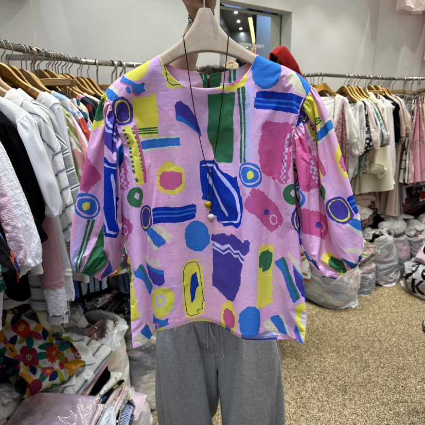 HAPPYBERRY韓國直郵女裝新款職業人氣襯衫蕾絲衫不含項鏈HAPPYBERRY襯衫/蕾絲衫圖色2