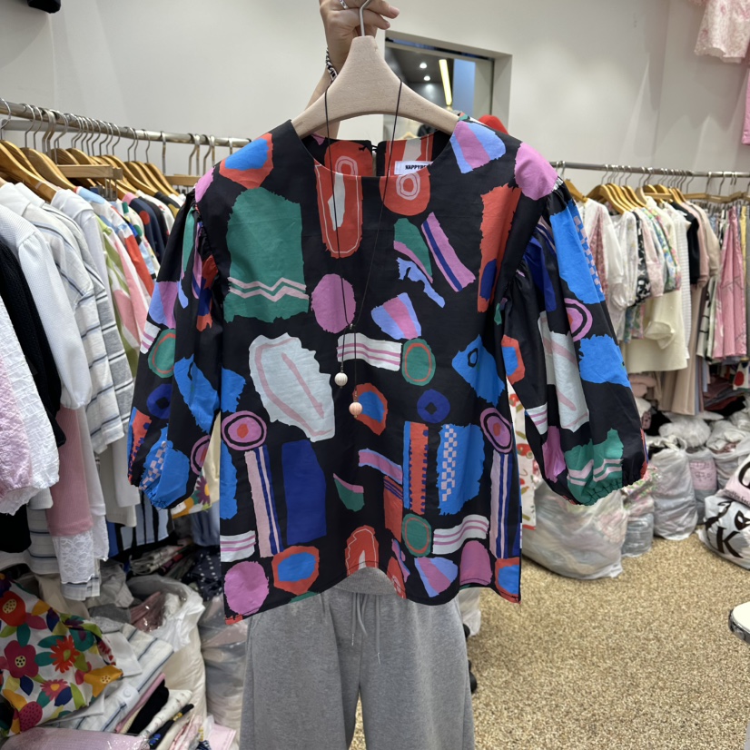 HAPPYBERRY韓國直郵女裝新款職業人氣襯衫蕾絲衫不含項鏈HAPPYBERRY襯衫/蕾絲衫圖色3