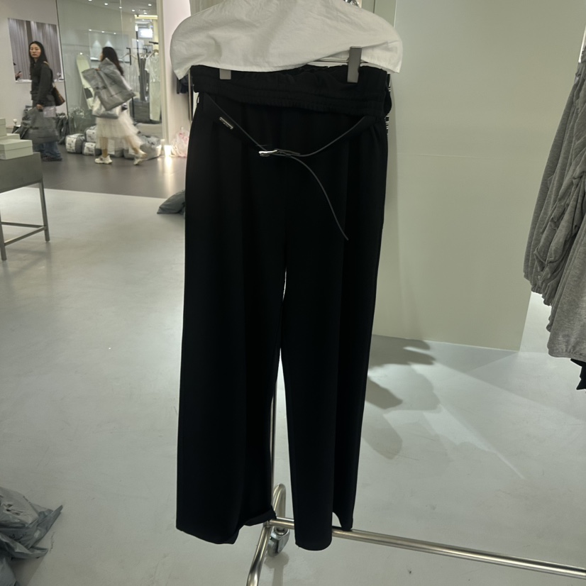 LOVE YOU SO MUCH/MORE THAN YESTERDAY韓國直郵實拍女裝新款人氣休閑褲含腰帶LYSM/MORE THAN YESTERDAY休閑褲圖色2