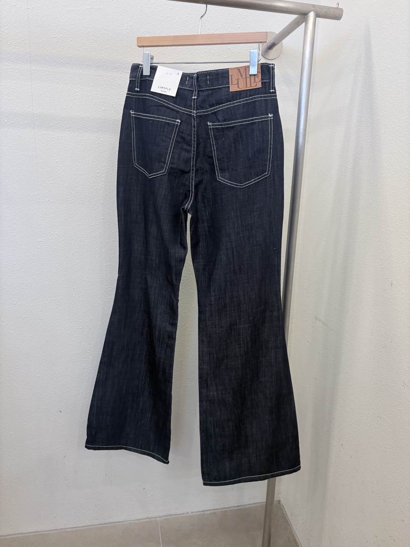 LUMIPLE韓國東大門代購女裝新款時尚職業人氣推薦休閑牛仔褲LUMIPLE牛仔褲