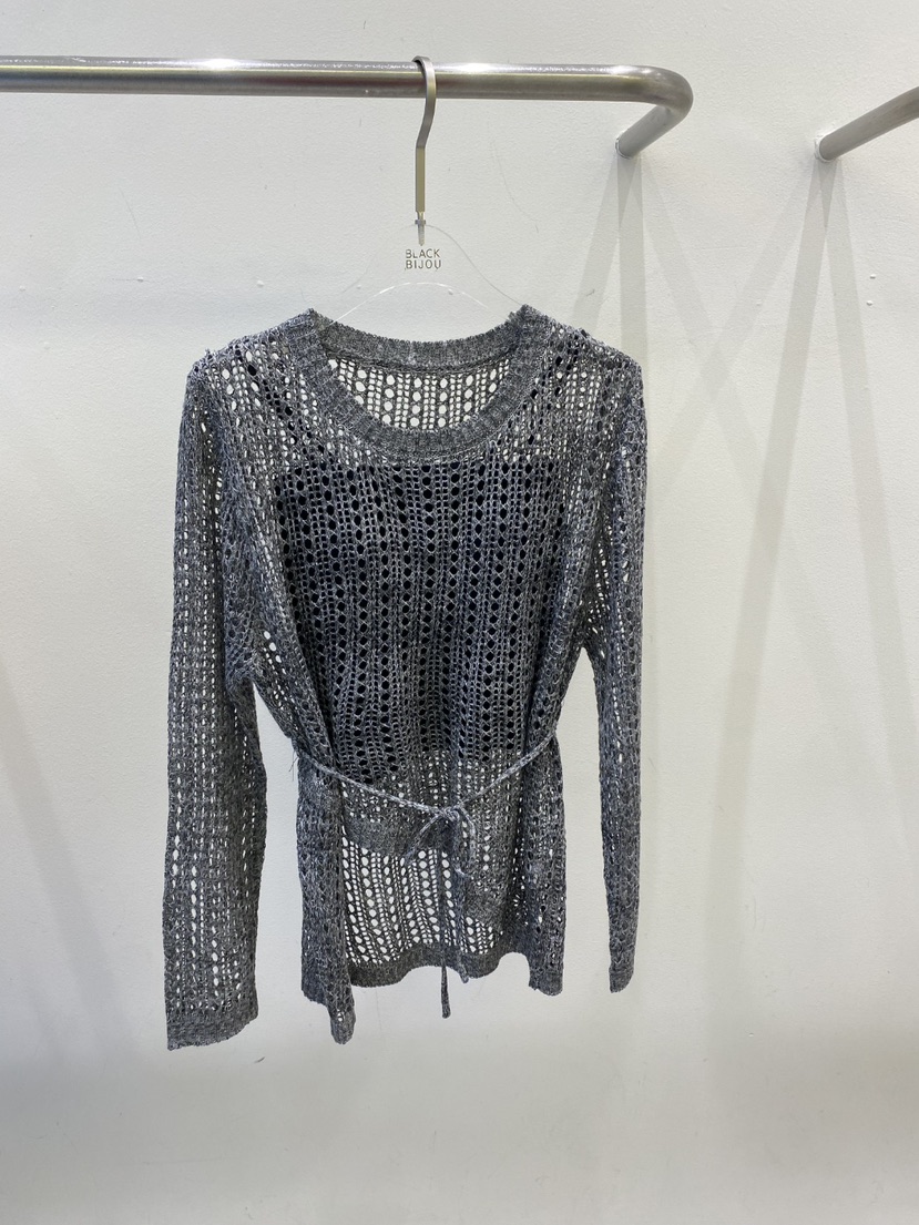 BLACK BIJOU韓國直郵實拍女士新款26春夏推薦休閑針織衫BLACK BIJOU針織衫圖色2