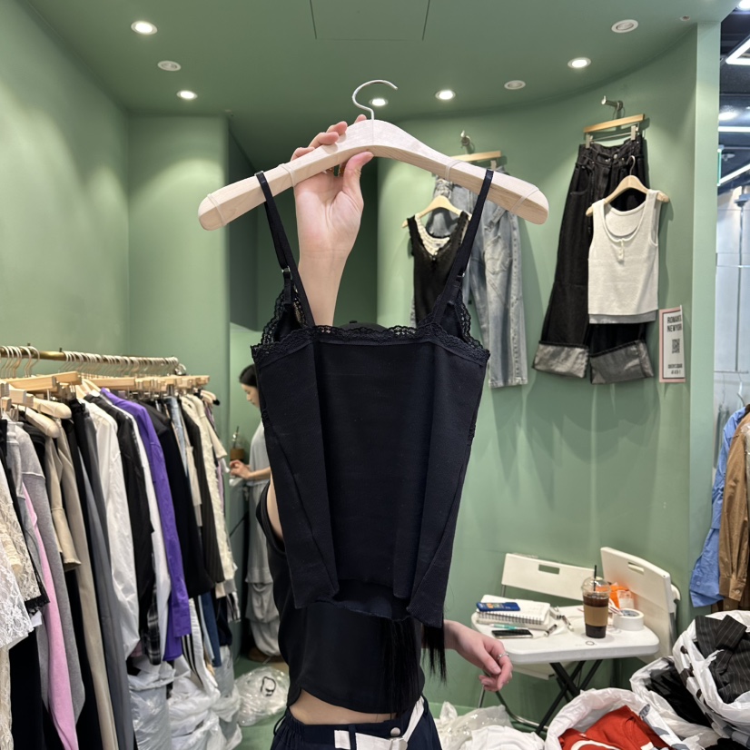 ROMANTIC NEWYORK韓國代購女士新品人氣熱賣吊帶背心蕾絲ROMANTIC NEWYORK吊帶/背心