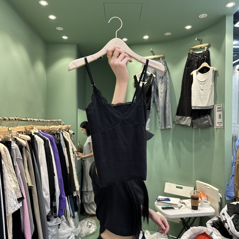 ROMANTIC NEWYORK韓國代購女士新品人氣熱賣吊帶背心蕾絲ROMANTIC NEWYORK吊帶/背心圖色3