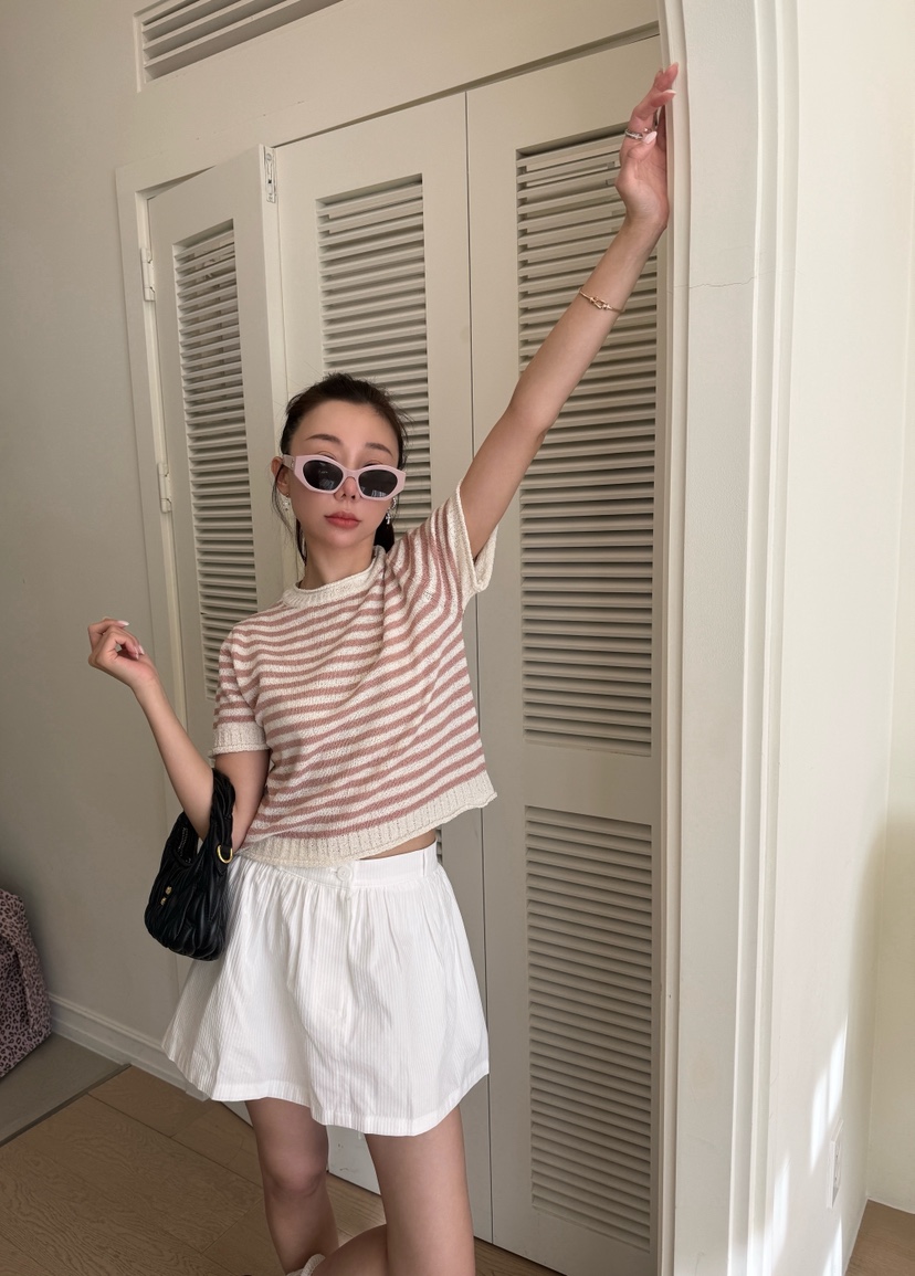 LUMIPLE韓國東大門直郵女裝新款推薦26春夏人氣熱賣針織衫LUMIPLE針織衫