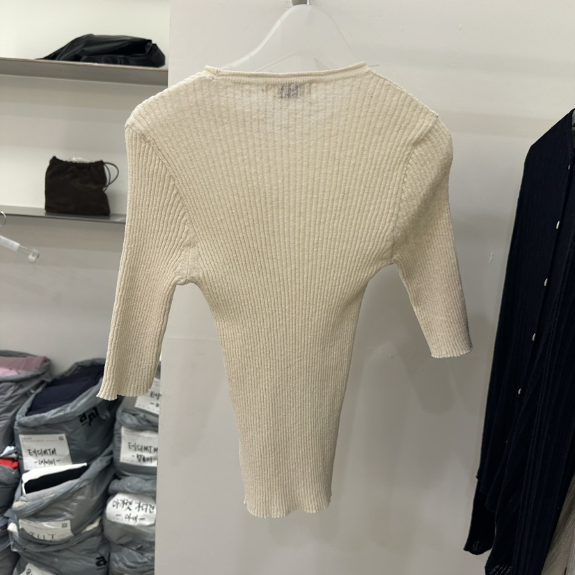 GALLERY-P韓國東大門代購女士新款26春夏職業針織衫羅紋GALLERY-P針織衫