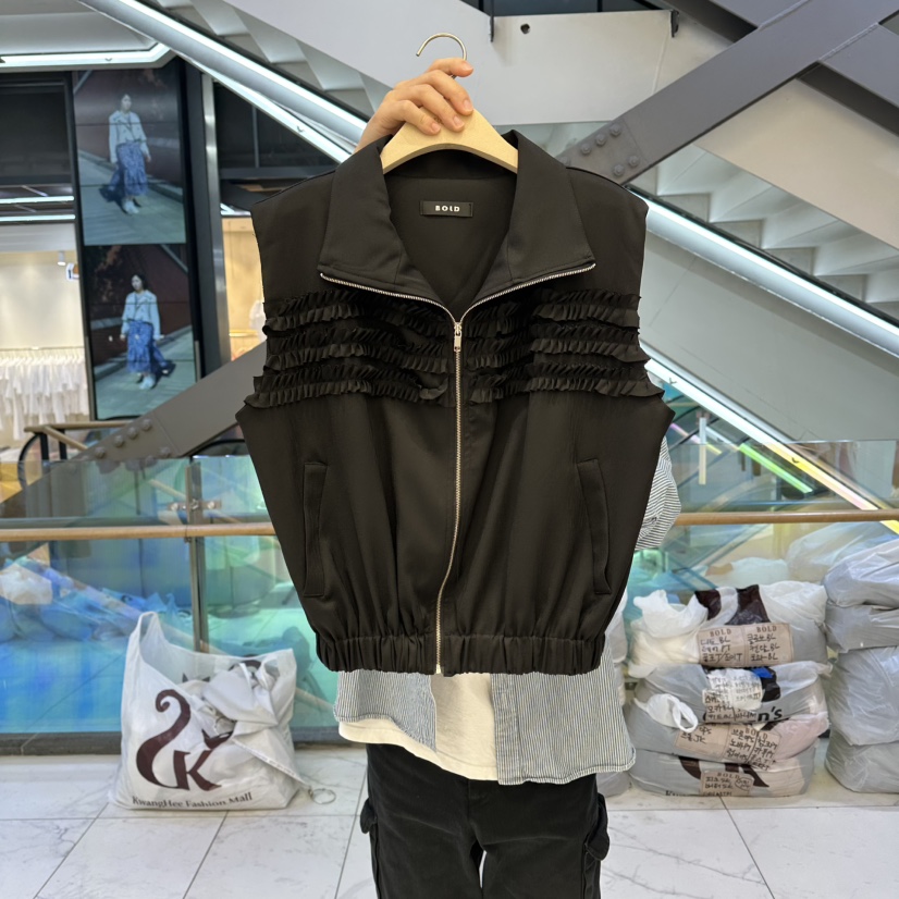 BOLD韓國代購女裝新款人氣熱賣休閑職業推薦26春夏時尚馬甲BOLD馬甲圖色2