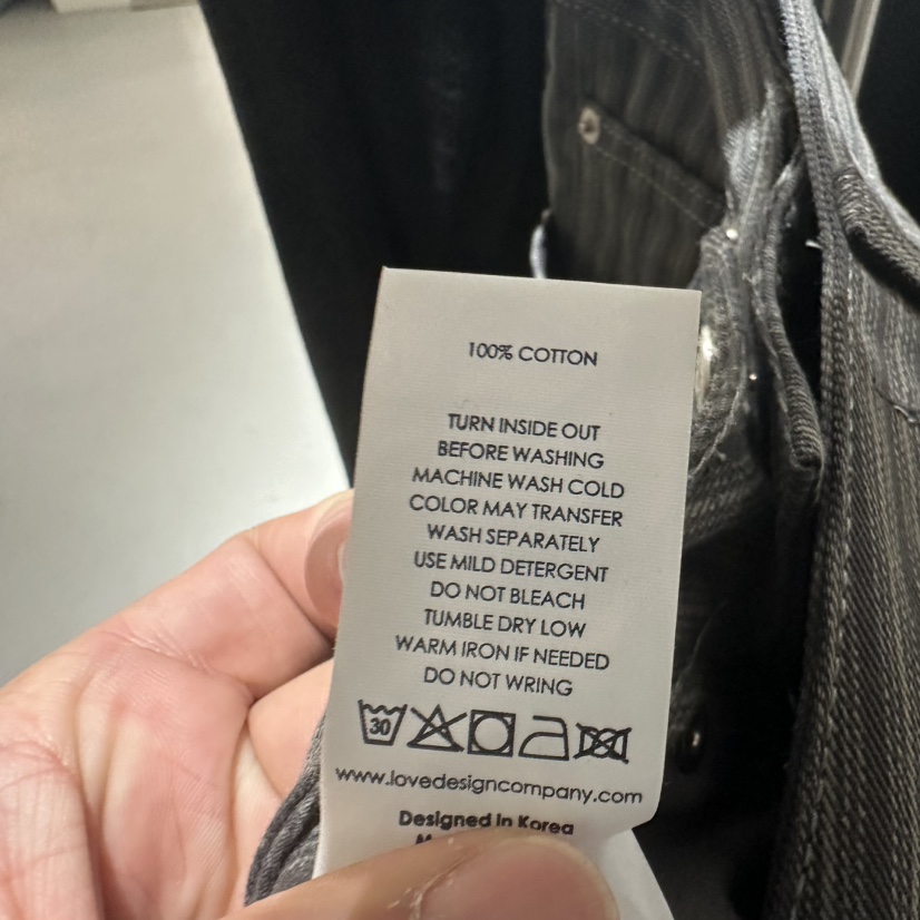 LOVE YOU SO MUCH/MORE THAN YESTERDAY韓國代購女士新款時尚牛仔褲LYSM/MORE THAN YESTERDAY牛仔褲