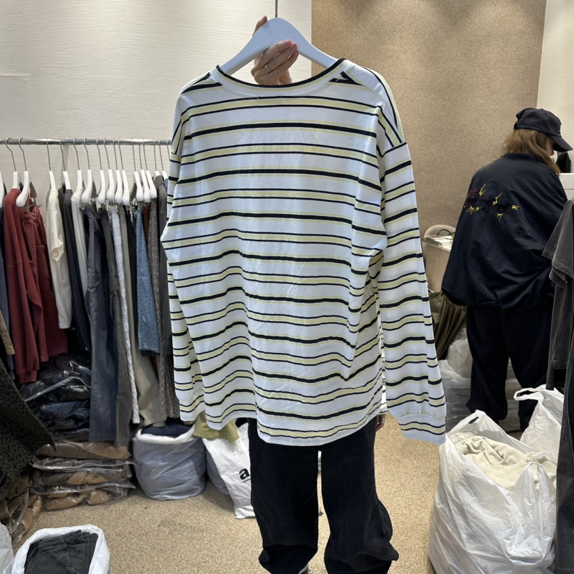 HEIL韓國東大門直郵女士新品職業人氣熱賣推薦26春夏長袖T恤HEIL長袖T恤