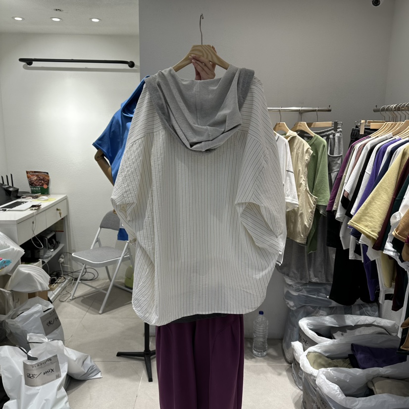 IN KIRA韓國代購女裝新款熱賣時尚人氣襯衫蕾絲衫不含內搭IN KIRA襯衫/蕾絲衫