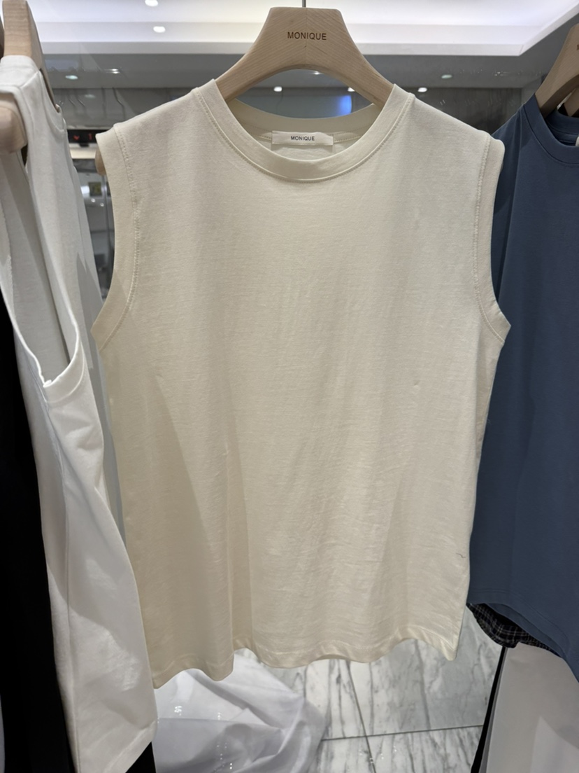 MONIQUE韓國直郵實拍女士新款時尚推薦休閑熱賣人氣吊帶背心MONIQUE吊帶/背心圖色2