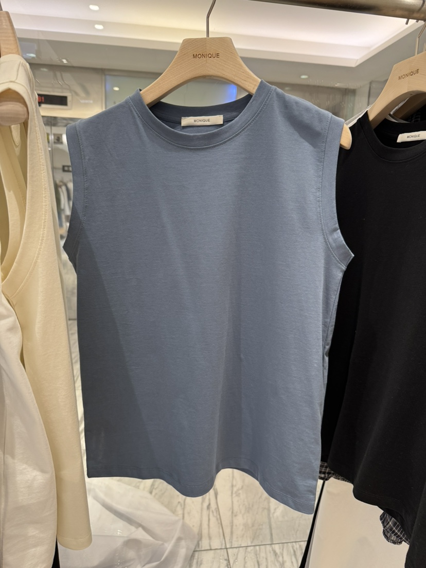 MONIQUE韓國直郵實拍女士新款時尚推薦休閑熱賣人氣吊帶背心MONIQUE吊帶/背心圖色3