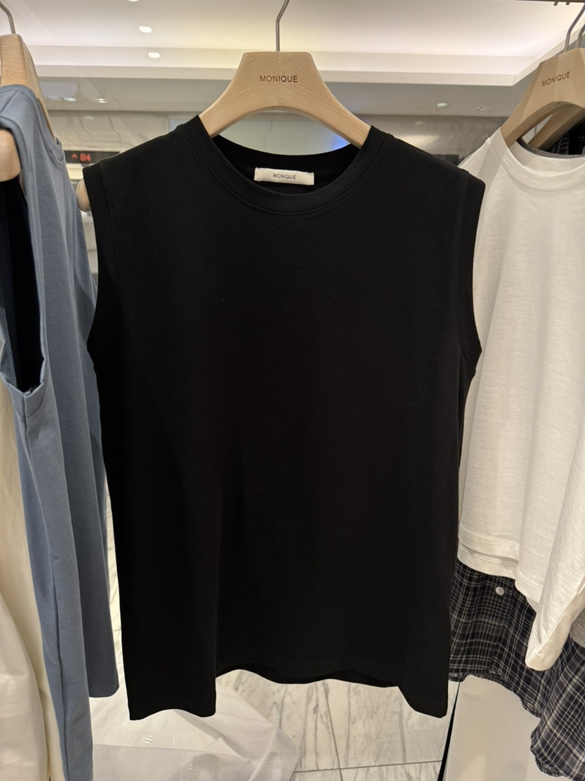 MONIQUE韓國直郵實拍女士新款時尚推薦休閑熱賣人氣吊帶背心MONIQUE吊帶/背心圖色4