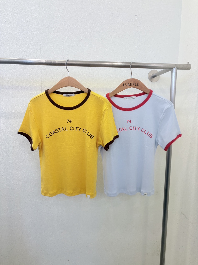 LUMIPLE韓國東大門直郵女士新款26春夏人氣職業休閑時尚T恤LUMIPLET恤