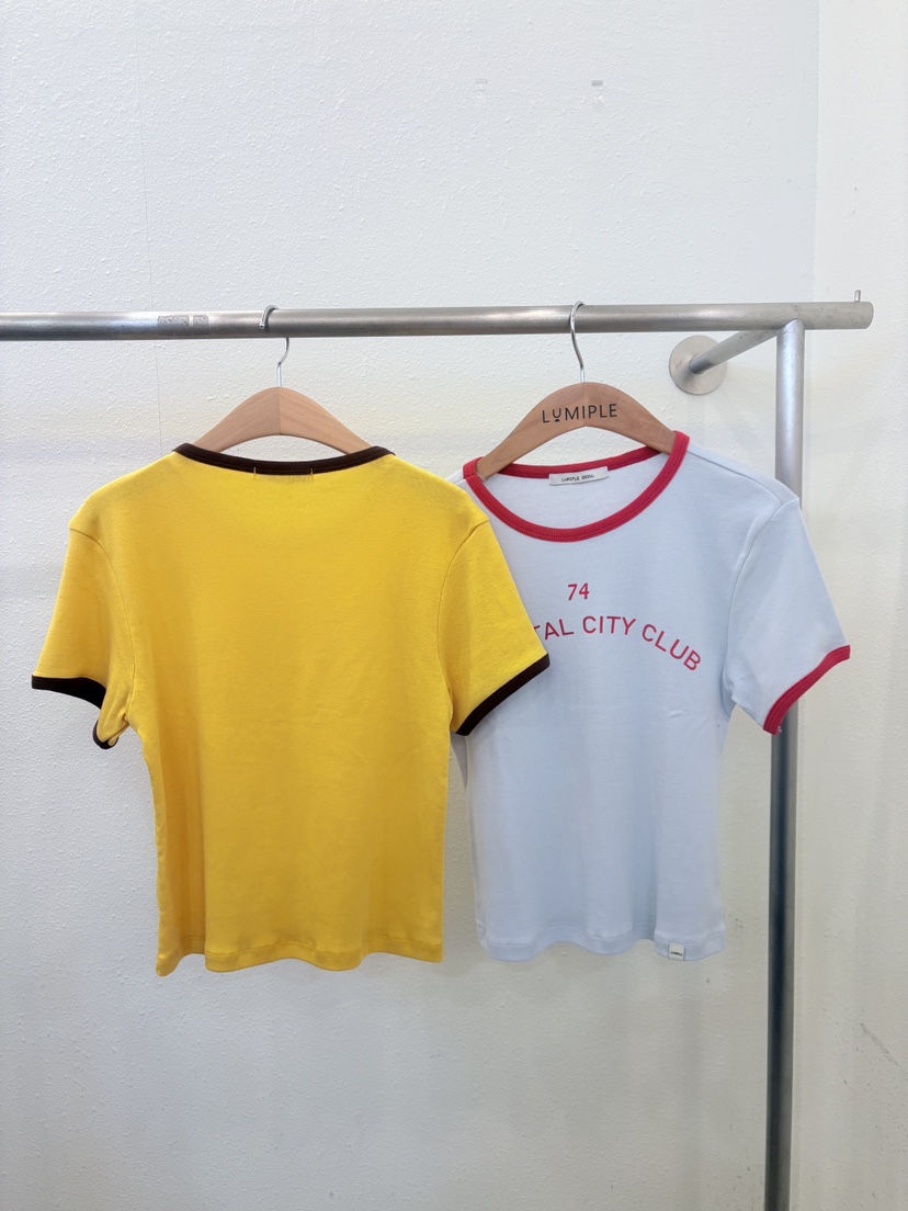 LUMIPLE韓國東大門直郵女士新款26春夏人氣職業休閑時尚T恤LUMIPLET恤