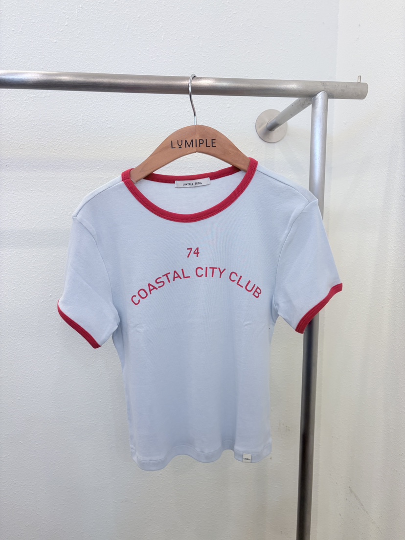 LUMIPLE韓國東大門直郵女士新款26春夏人氣職業休閑時尚T恤LUMIPLET恤圖色1