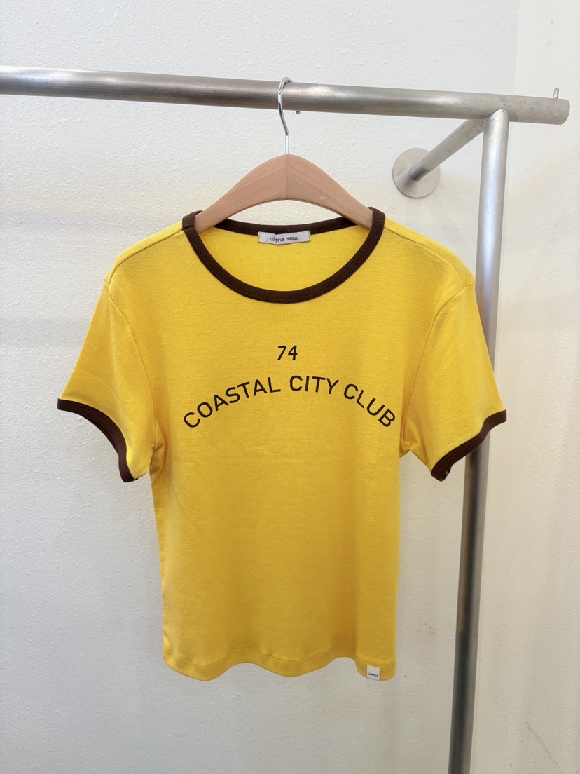 LUMIPLE韓國東大門直郵女士新款26春夏人氣職業休閑時尚T恤LUMIPLET恤圖色2