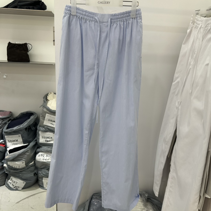 GALLERY-P韓國代購女士新品休閑熱賣人氣推薦休閑褲條紋GALLERY-P休閑褲圖色2