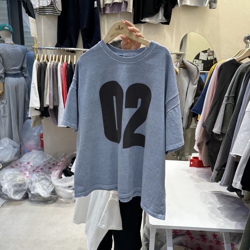 REPLAY韓國東大門代購女裝新款26春夏休閑人氣推薦職業T恤REPLAYT恤圖色2